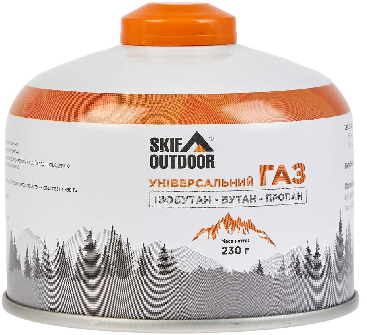 Балон газовий різьбовий Skif Outdoor 230 г, фото 1