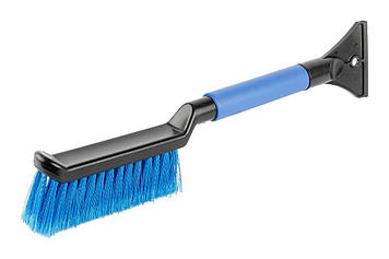 Щітка для снігу автомобільна MASTERTOOL 400 мм зі скребком 90 мм 84-0020 Shopolife