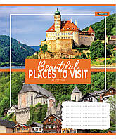 Тетрадь школьная А5/96 лінійка. 1В Small towns тетрадь для записей (766126)