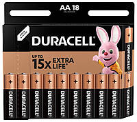 Батарейки DURACELL LR06/MN1500 AA 1.5V уп. 18 шт 36331