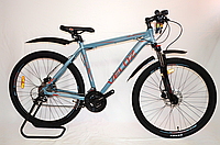 Велосипед Veloz 27,5" G-27-3 Acera голубой, Голубой, 20", 178-185 см
