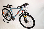 Велосипед Veloz 27,5" G-27-3 Acera блакитний, Блакитний, 20", 178-185 см, фото 2