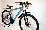 Велосипед Veloz 27,5" G-27-3 Acera блакитний, Блакитний, 20", 178-185 см, фото 3