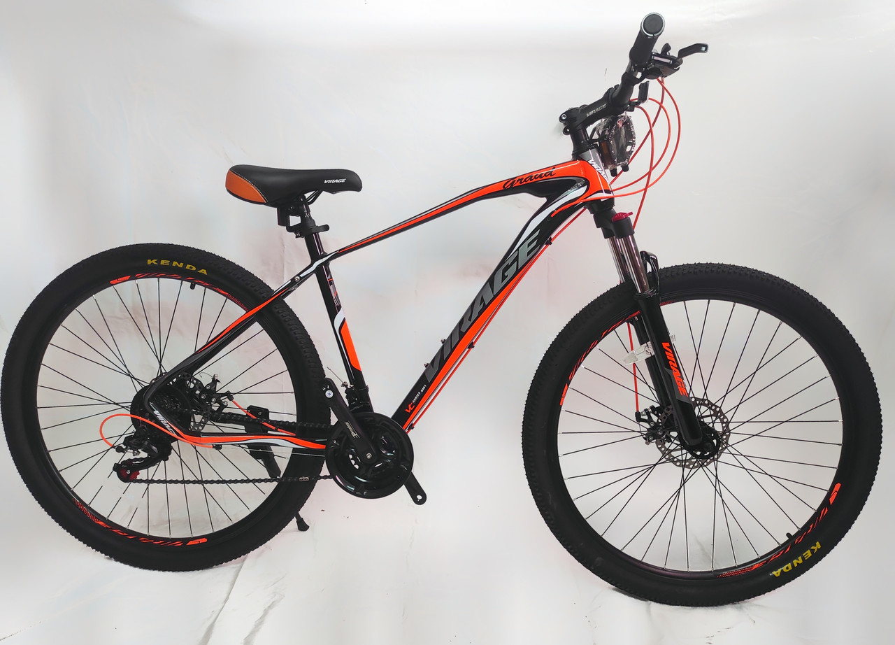 Велосипед Virage 29" Grand чорно-помаранчевий, Помаранчевий, 18", 167-178 см