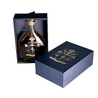 Преміальна коробка для алкоголю з тисненням логотипу 163х245х78 мм, фото 5
