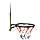 Баскетбольний щит SBA S881RB дитячий 66x46 см, фото 3