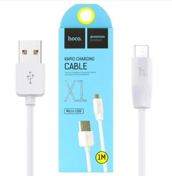 Кабель micro-USB Hoco X1 для заряджання та синхронізації даних