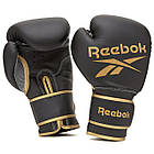 Боксерські рукавиці Reebok RSCB-12010GB-10 10 унцій чорний/жовтий