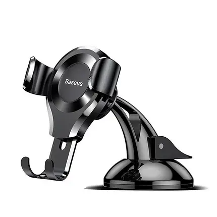 Холдер Baseus Osculum Type Gravity Car Mount SUYL-XP01 black, фото 1