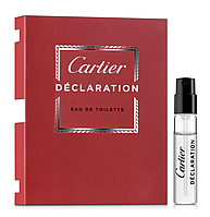 Cartier Declaration vial edt 1,5 ml пробник