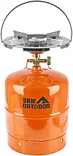 Газовий комплект туристичний Skif Outdoor Burner 7,2 літра балон з пальником