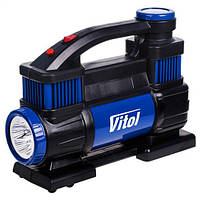 Компресор "ViTOL" K-70 150psi. 25 Amp. 90л. 2 циліндра, Kлеми