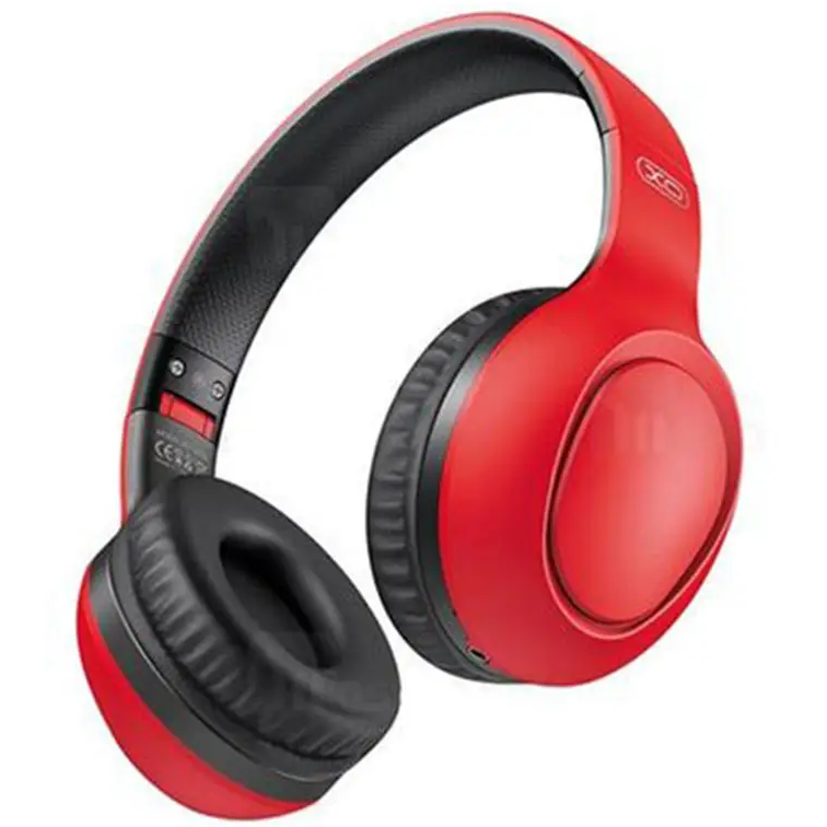 Бездротові накладні навушники з мікрофоном XO BE35 Bluetooth Червоний