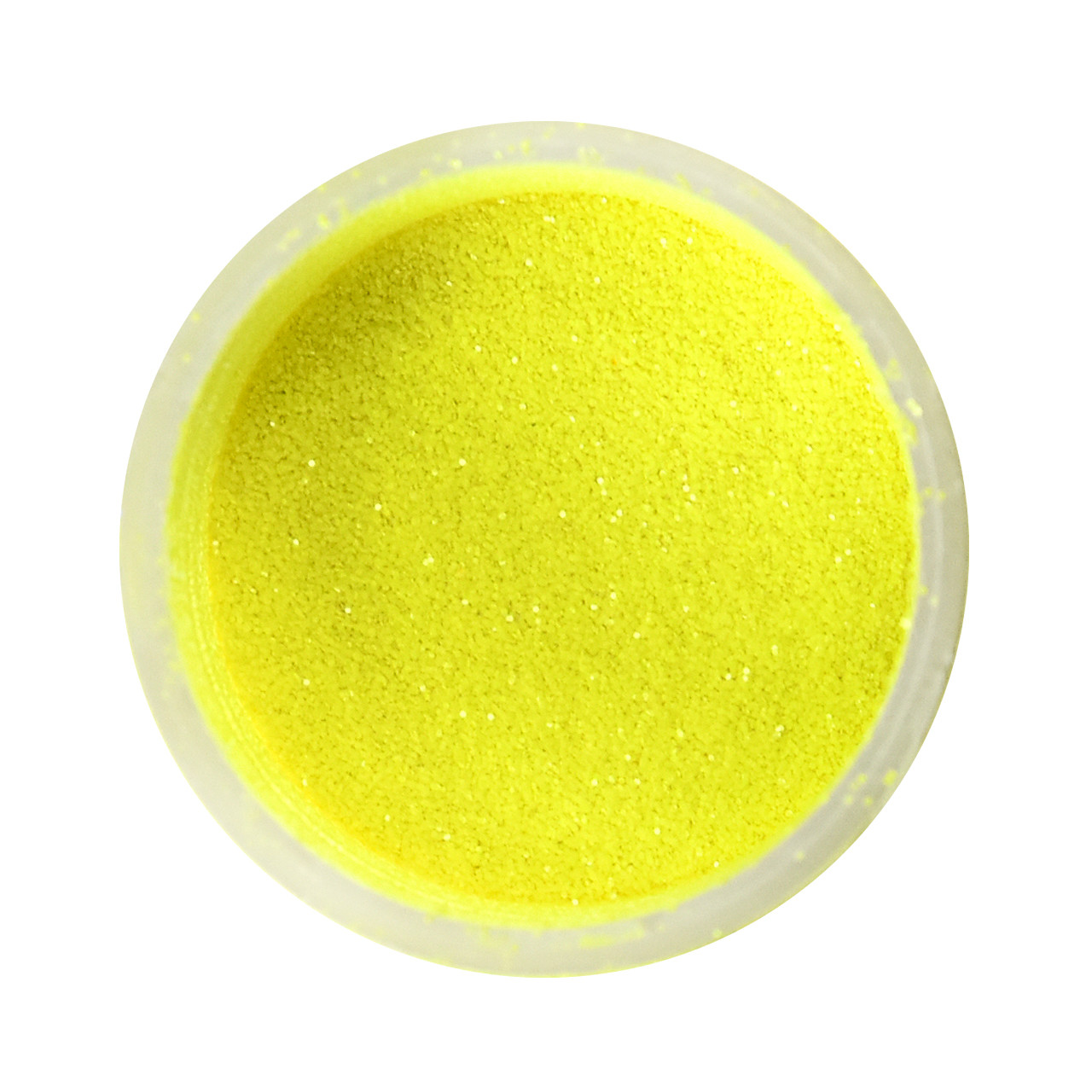 Блиск-конфеті для декору нігтів, неоновий жовтий Easy Neon Yellow, 8 г