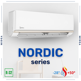 Серія Nordic DC Inverter кондиціонери MIDEA