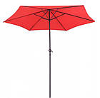 Зонт садовий, діаметр 2,5 м, фото 4