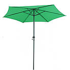 Зонт садовий, діаметр 2,5 м, фото 3