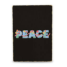 Дерев'яний Постер Мир