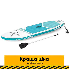 Дошка для SUP серфінгу Intex SUP-БОРД 68241 Блакитна (240-76-13см) | Надувна дошка для серфінгу