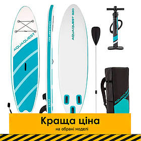 Дошка для SUP серфінгу Intex SUP-БОРД 68242 Блакитна (320-81-15см) | Надувна дошка для серфінгу