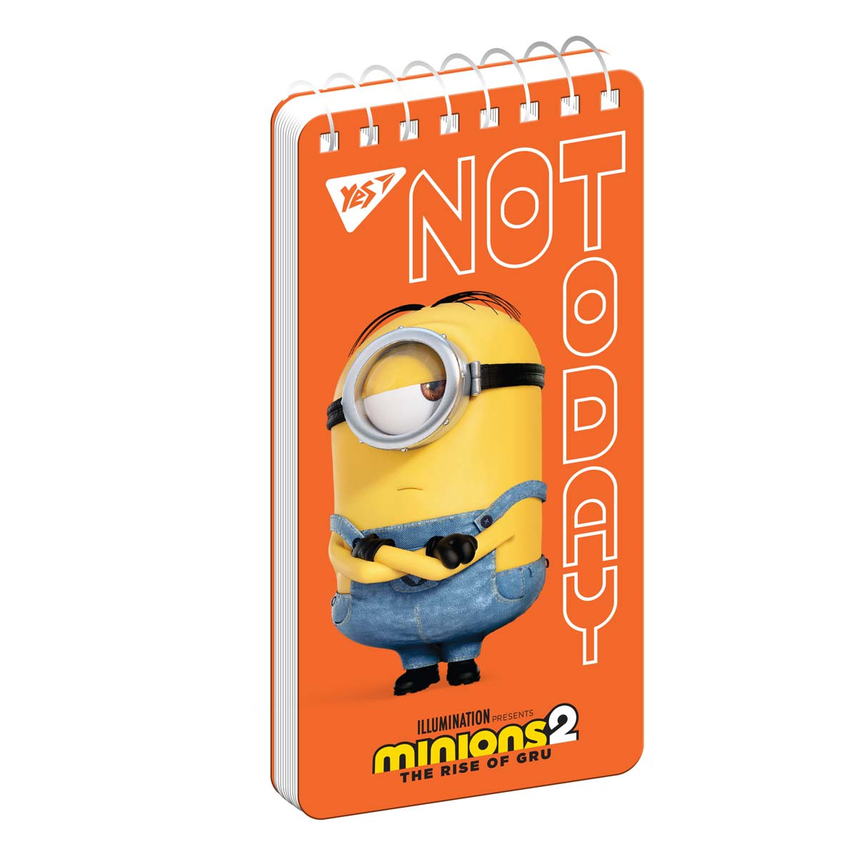 Блокнот 80х160 мм 60 арк. подв. cпіраль Minions (151769)