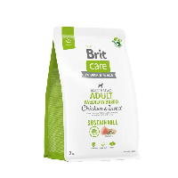 Сухой корм Brit Care Dog Sustainable Adult Medium Breed для собак средних пород с курицей и насекомыми 3 кг