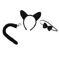 Костюм карнавальный Yes! Fun Черный котенок обруч+хвост+бабочка (974506)