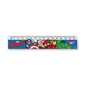 Лінійка YES 15 см Marvel.Avengers (370612)
