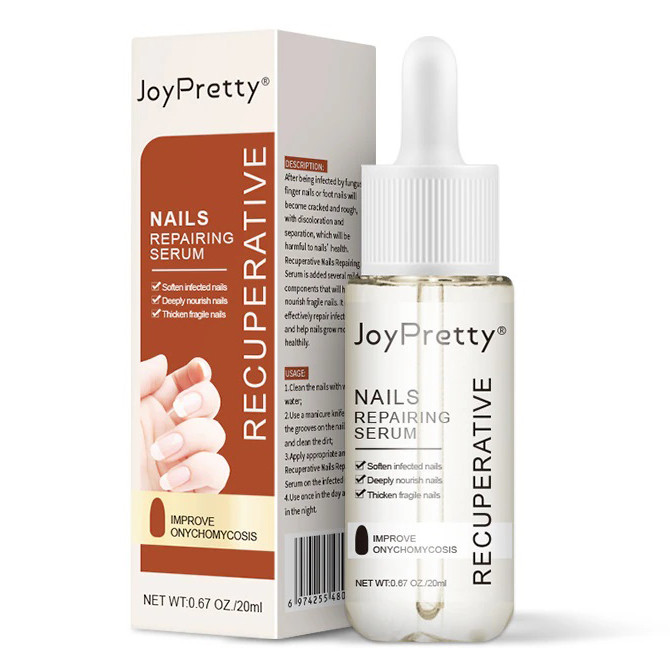 Протигрибкова сироватка для нігтів Joy Pretty Recuperative Nails Repairing Serum 20мл, фото 1