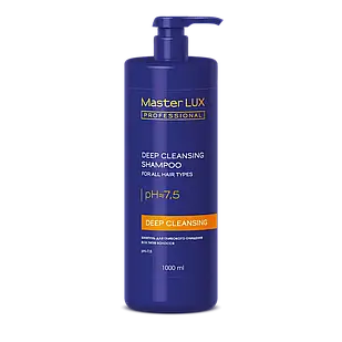 Шампунь для глибокого очищення волосся Master LUX Deep Cleansing Shampoo 1000 мл.