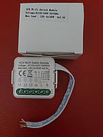 WiFi реле управління на 4 канали Aubess mini 16А Smart Life AC 100-240V LED 4x150W 4x2.5A