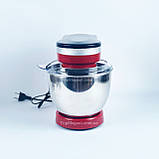 Кухонний комбайн 3500 Ват 4 л. Domotec Тістоміс міксер планетарний тістомішалка домотек, фото 5