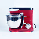 Кухонний комбайн 3500 Ват 4 л. Domotec Тістоміс міксер планетарний тістомішалка домотек, фото 3