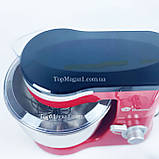 Кухонний комбайн 3500 Ват 4 л. Domotec Тістоміс міксер планетарний тістомішалка домотек, фото 6