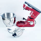 Кухонний комбайн 3500 Ват 4 л. Domotec Тістоміс міксер планетарний тістомішалка домотек, фото 8