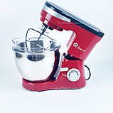Кухонний комбайн 3500 Ват 4 л. Domotec Тістоміс міксер планетарний тістомішалка домотек, фото 9
