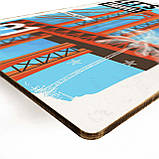 Дерев'яний Постер Подорожуй, фото 3