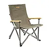 Розкладний туристичний стілець для дачі, риболовлі та пікніка (Олива), фото 3