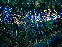 Садовый LED светильник "Фейерверк" на солнечной батарее