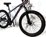 Велосипед Virage 27,5" Fatt сіро-червоний, Червоний, 18", 167-178 см, фото 3
