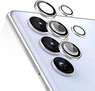 Захисне скло для камери ESR Camera Lens Protector Silver для Samsung Galaxy S22 Ultra SM-S908