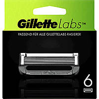 Бритвенные лезвия Gillette Labs 6 штук