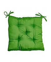 Подушка на стул Фибра зеленая 40х40см