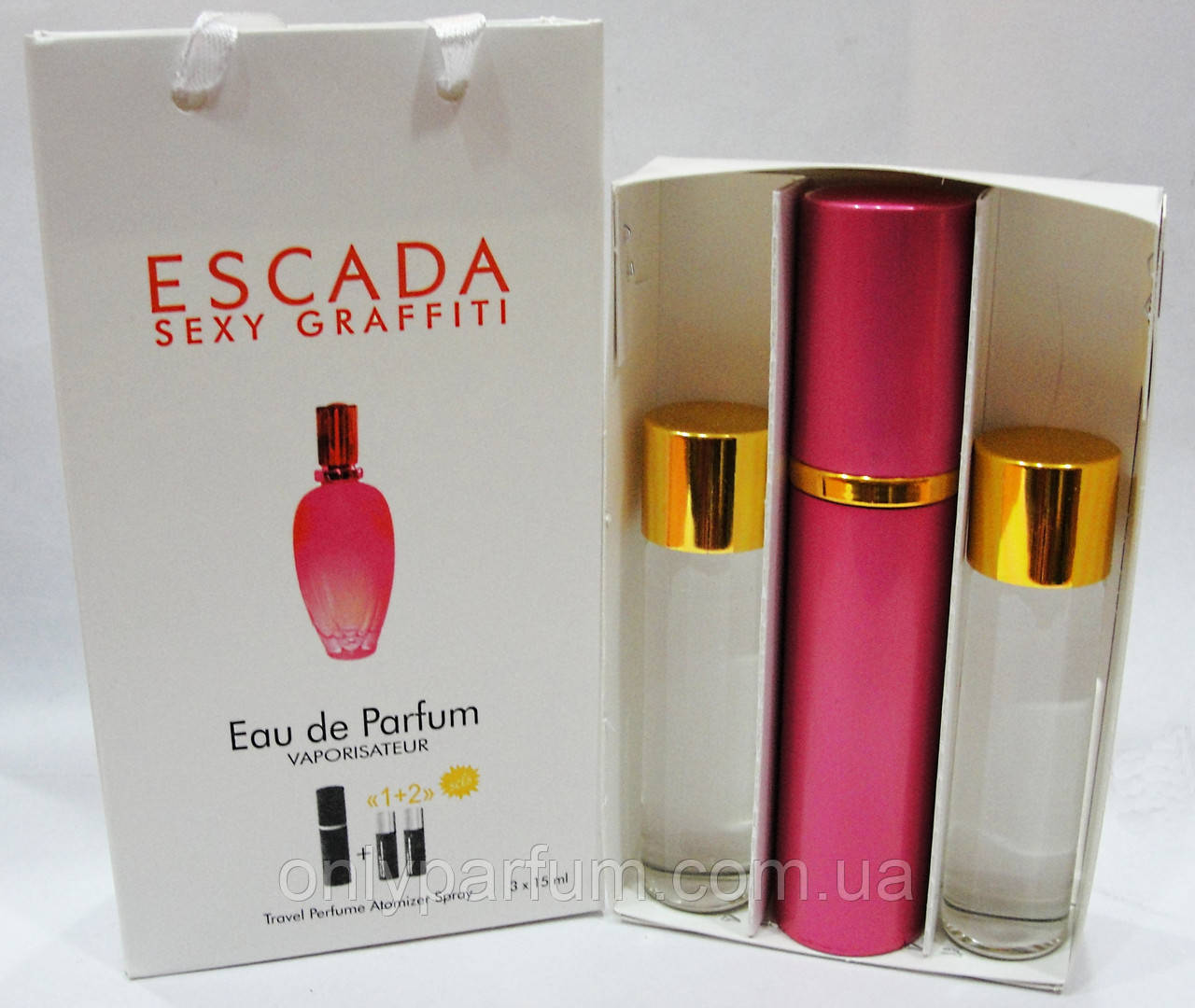Духи набор для женщин Escada Sexy Graffiti (эскада)45 мл - фото 1 - id-p321089746