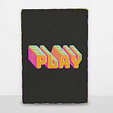Дерев'яний Постер Play, фото 7