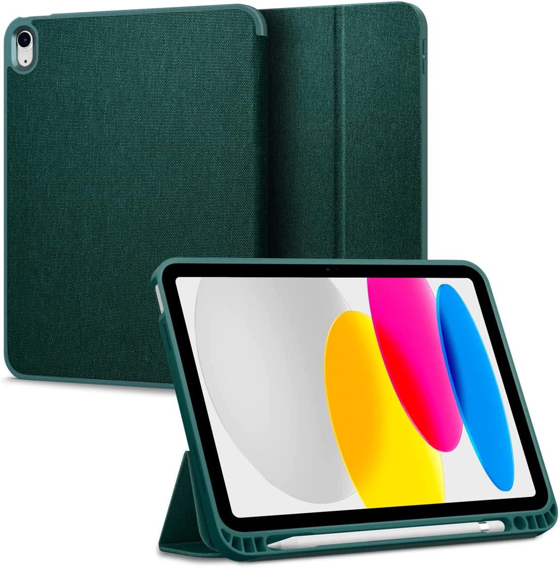 Чохол Spigen для iPad 10.9 (2022) - Urban Fit, Midnight Green (ACS05308)