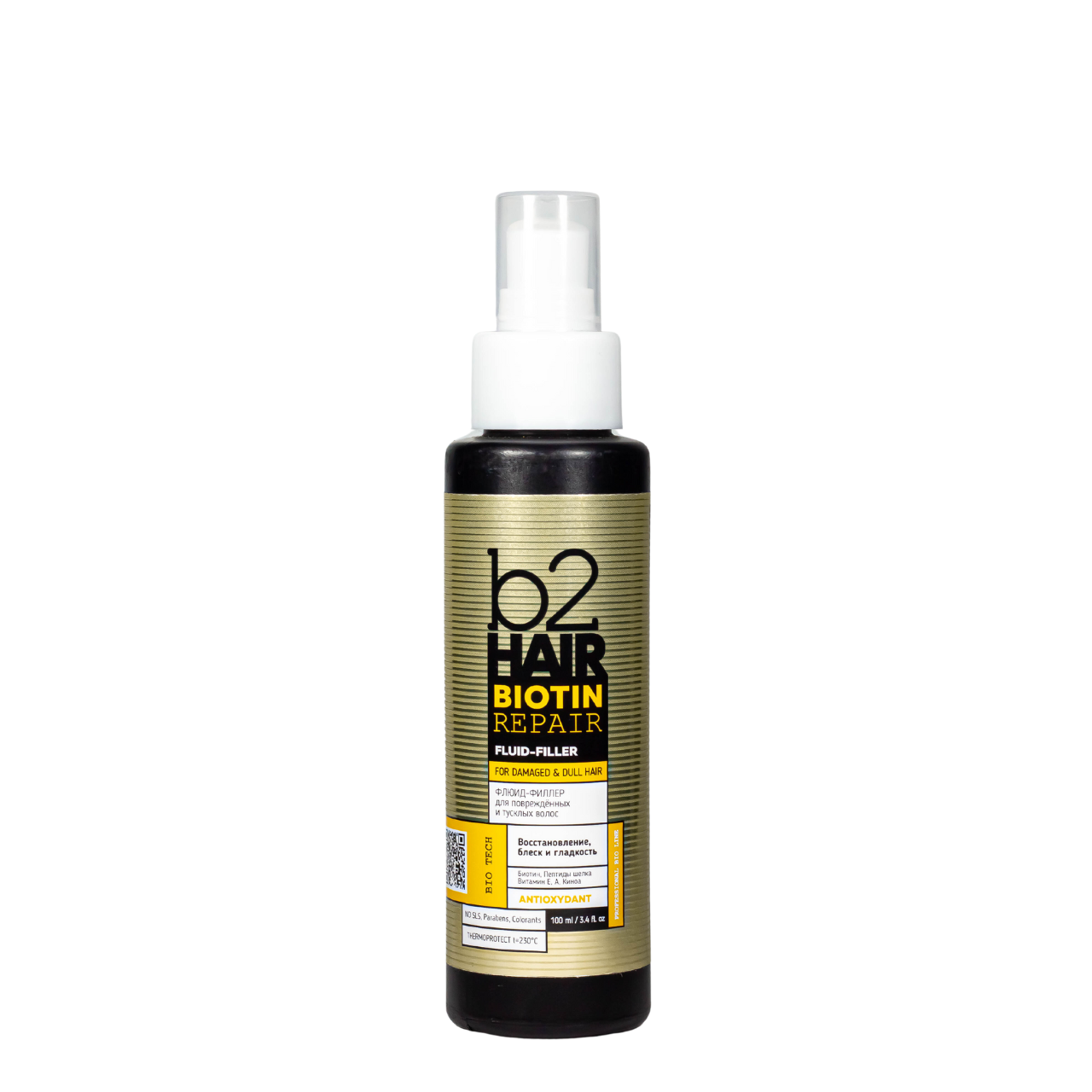 Спрей філер для пошкодженого волосся B2 Hair Biotin Repair 100 мл