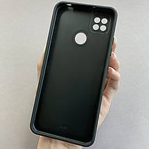 Чохол для Xiaomi Redmi 9С чохол з ведмедиком із захистом камери на телефон сяомі редмі 9с чорний q7k, фото 3