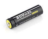 Акумулятор Li-Ion Soshine 14500 AA 3.7 V 800mAh., фото 2