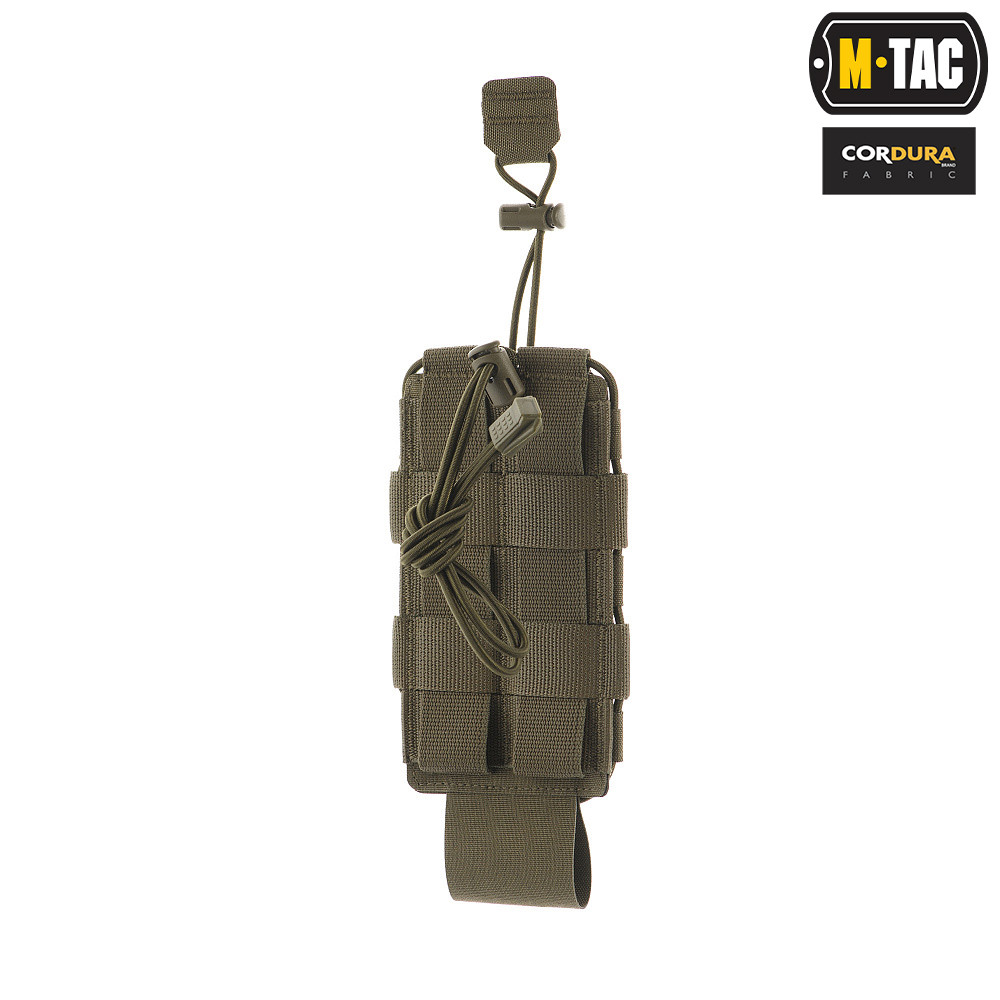 Чехол подсумок для фляги/бутылки M-Tac Elite MOLLE Ranger Green 10113023 - фото 2 - id-p1854803692